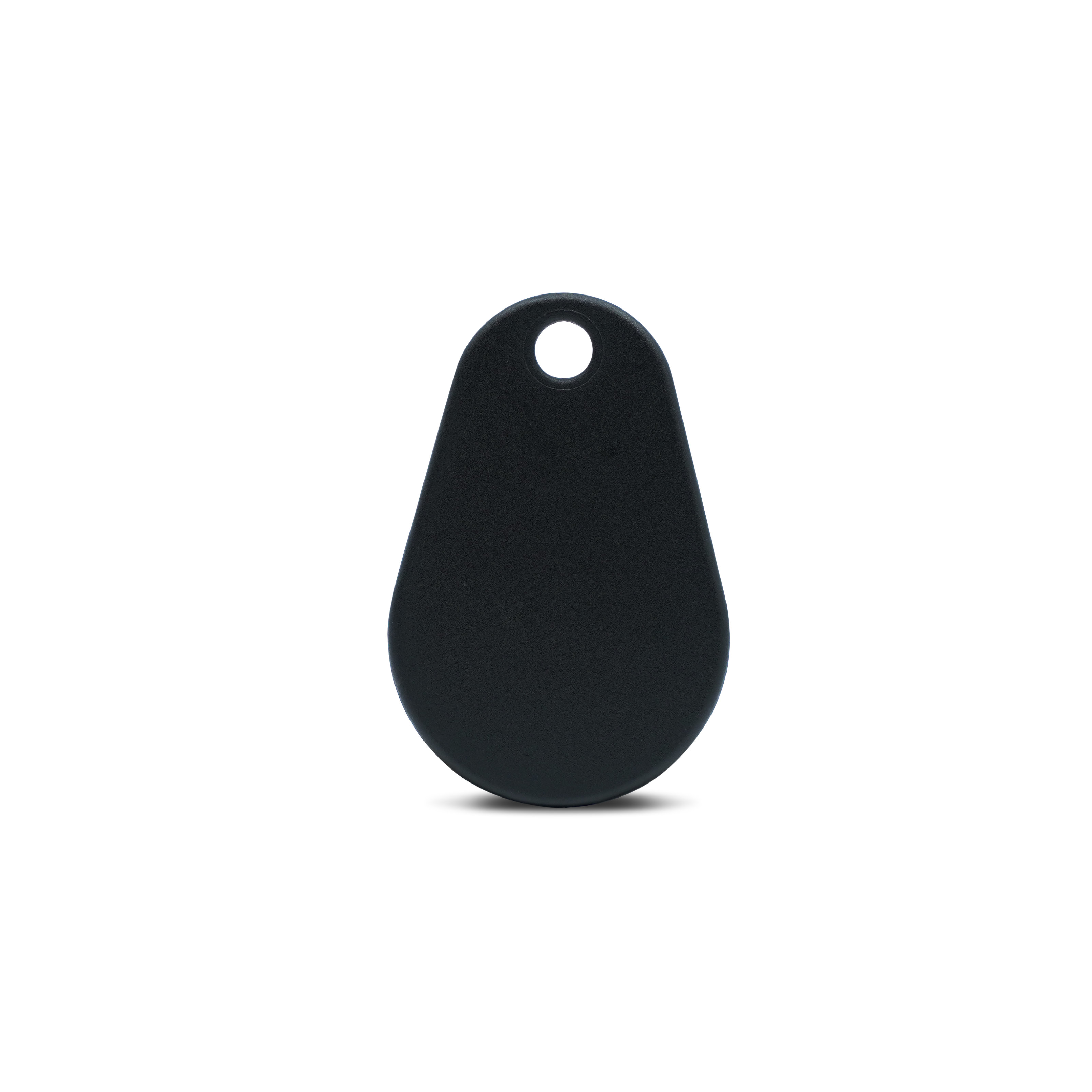 Rückseite NFC Schlüsselanhänger in schwarz aus Polyamid