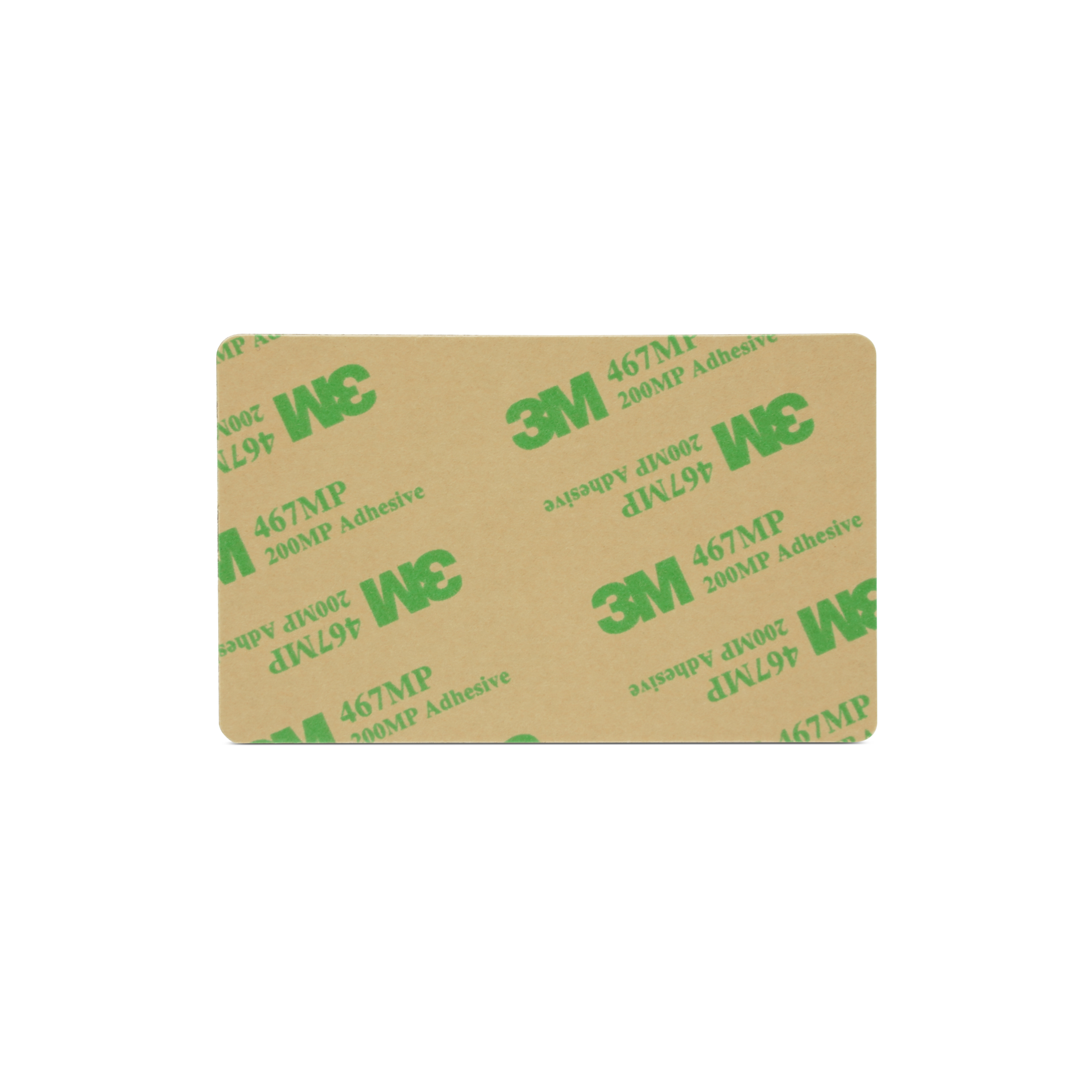 NFC Karte PVC - On-Metal - 85,6 x 54 mm - NTAG213 - 180 Byte - weiß - mit UID Aufdruck + Kodierung