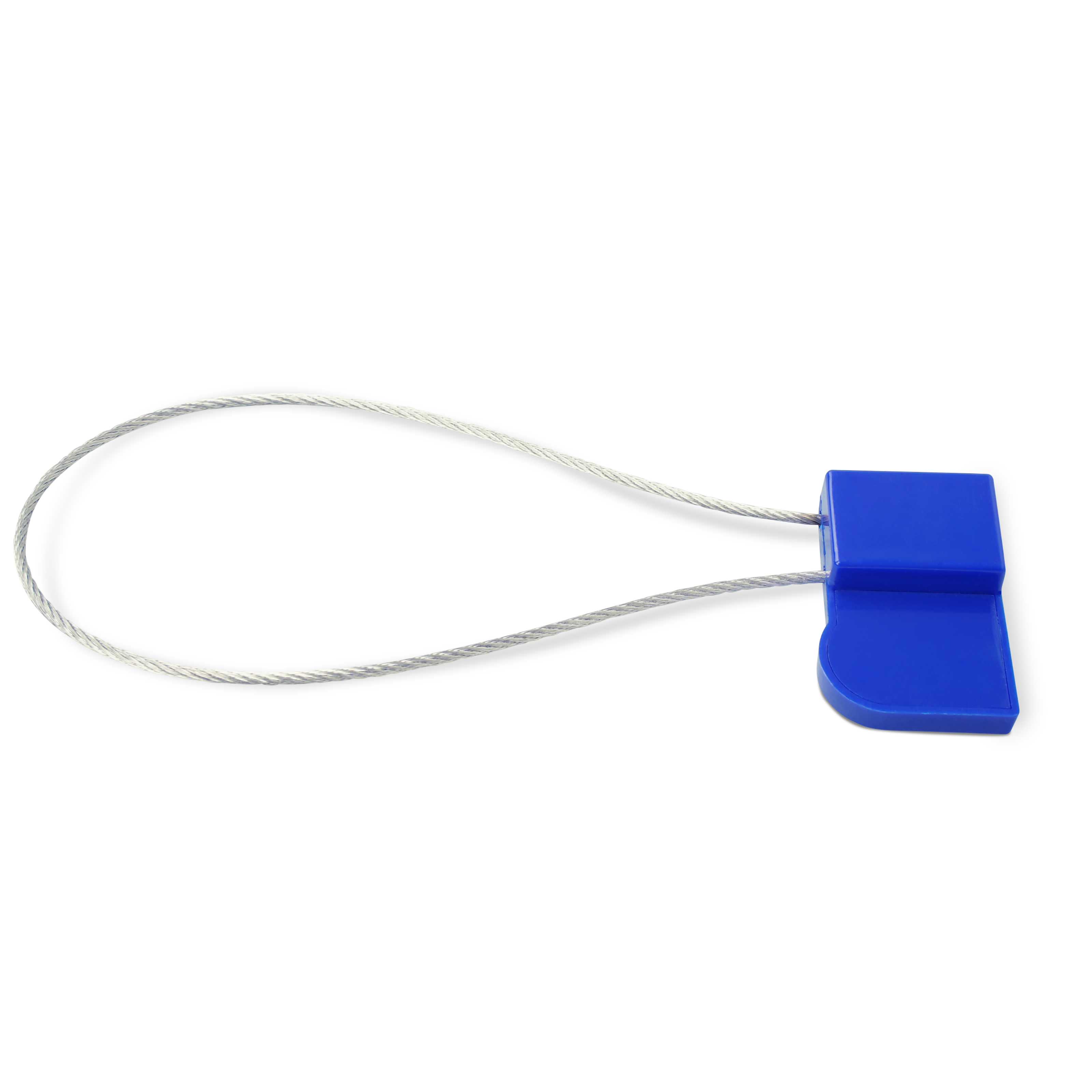 NFC Kabelbinder ABS - Stahlband - Schlaufenlänge 280 x 1,5 mm - NTAG213 - 180 Byte - blau