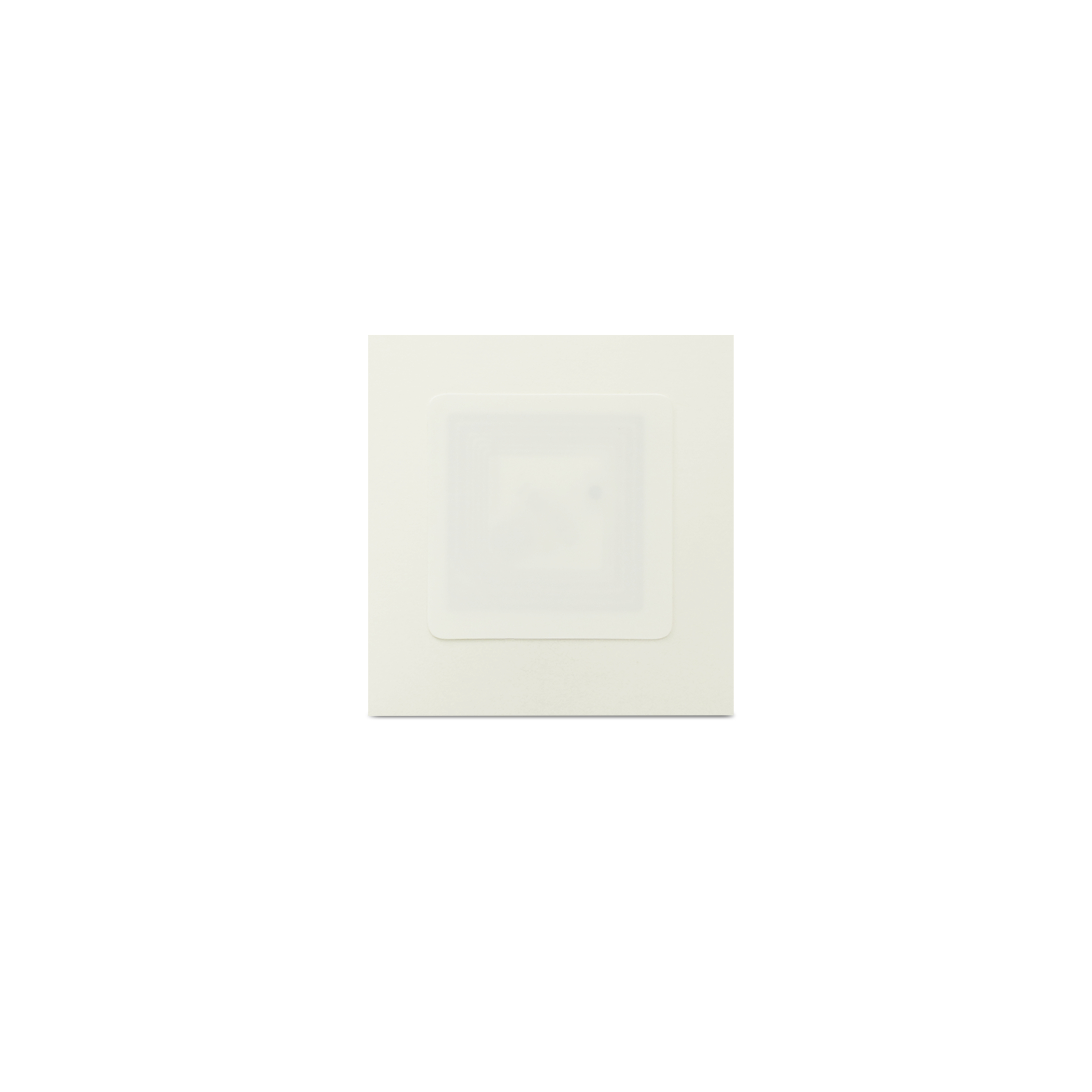 NFC Sticker PET - 18 x 18 mm - NTAG213 - 180 Byte - rectangular - white