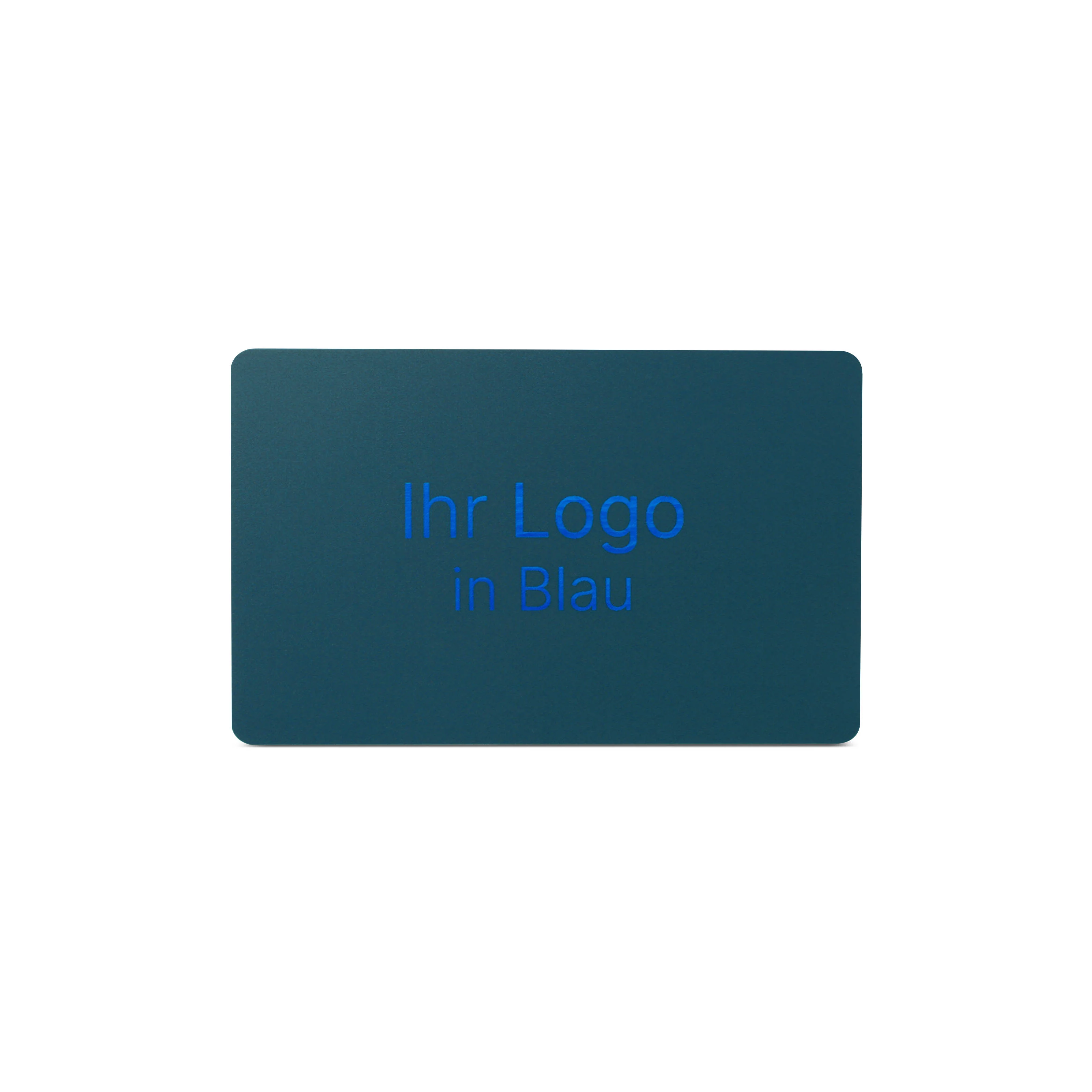 NFC Karte PVC - 85,6 x 54 mm - NTAG213 - 180 Byte - dunkelblau matt