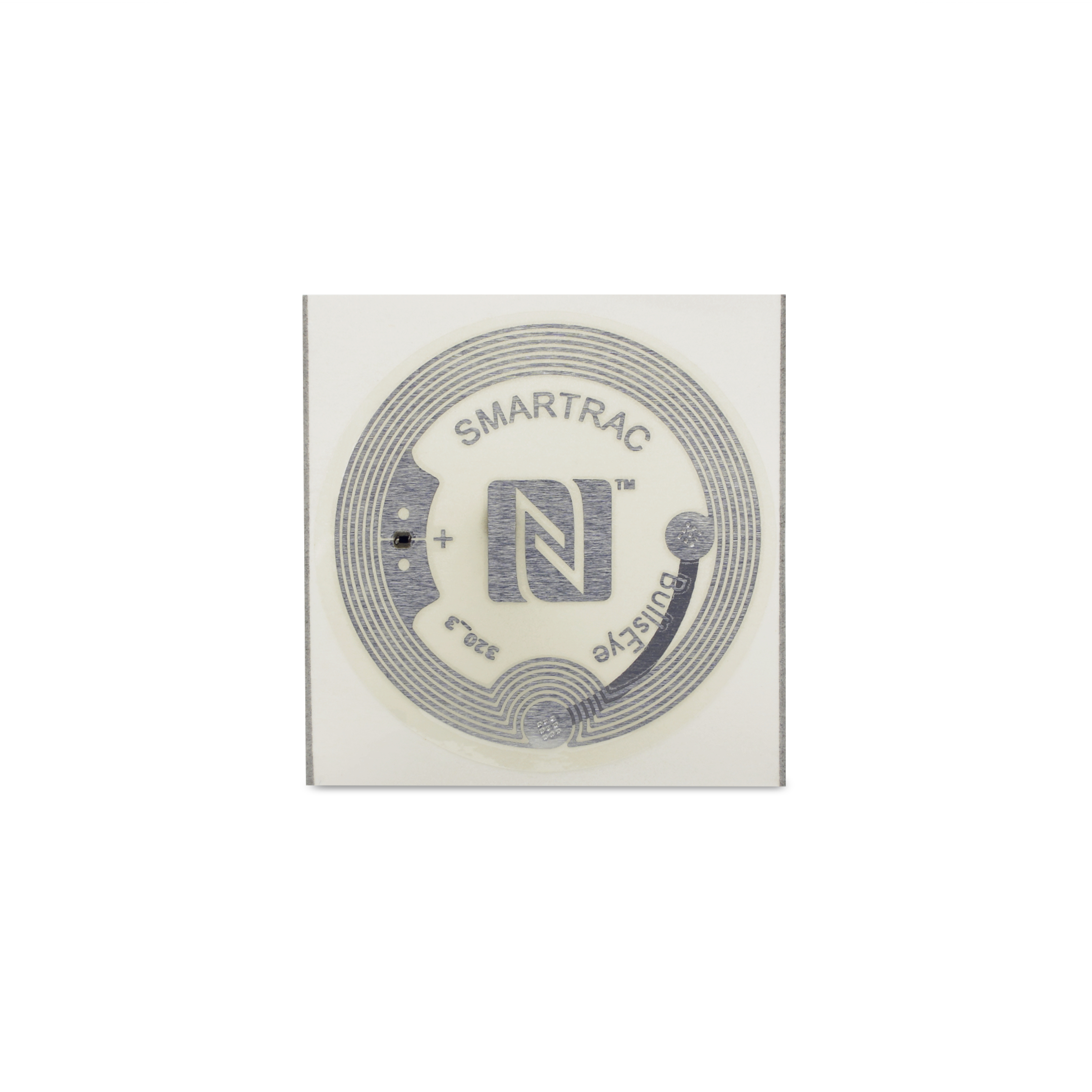 20 pegatinas NFC Circus22 mmNXP NTAG 213180 bytesTransparente