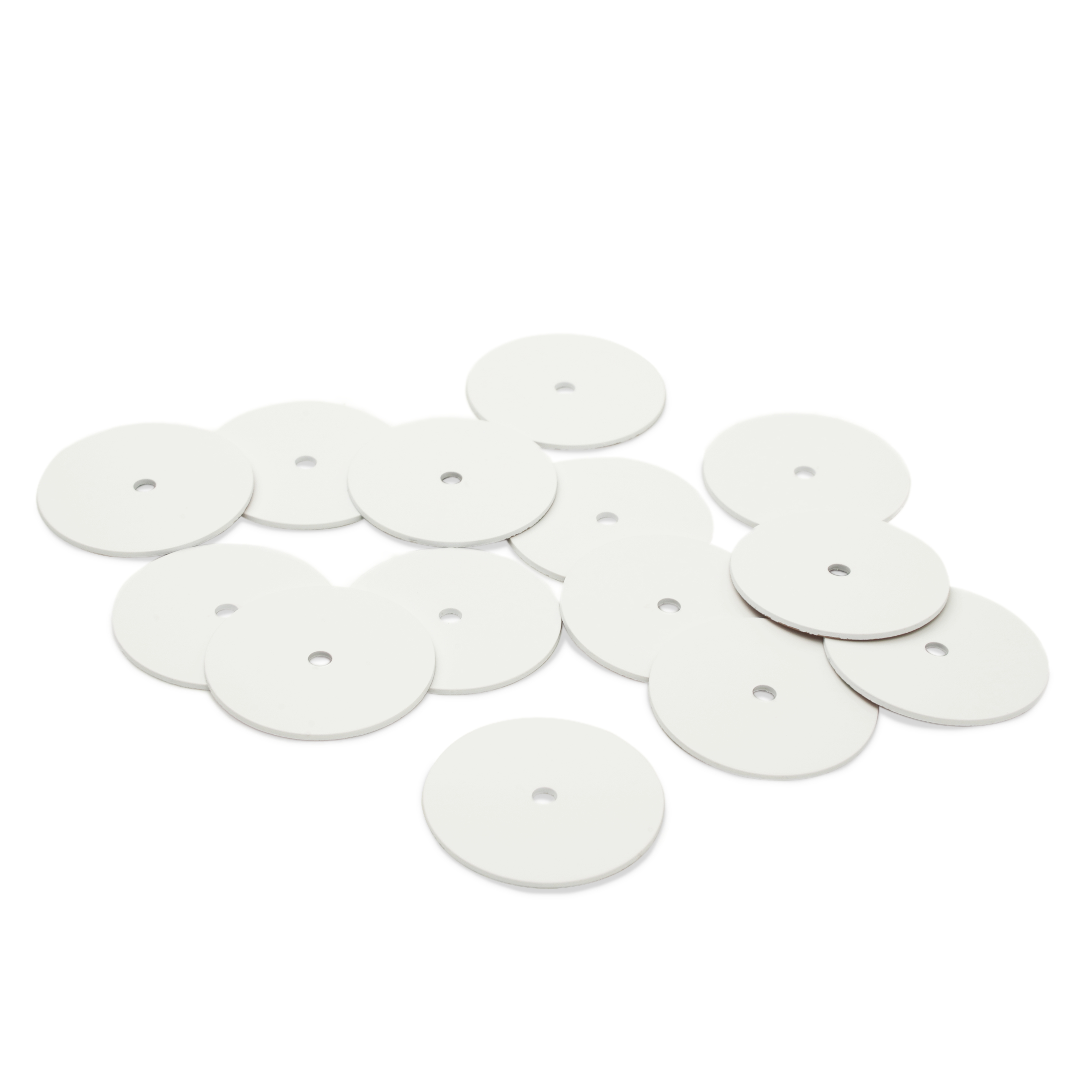 NFC Sticker PVC - 28 mm - NTAG213 - 180 Byte - white - with perforation