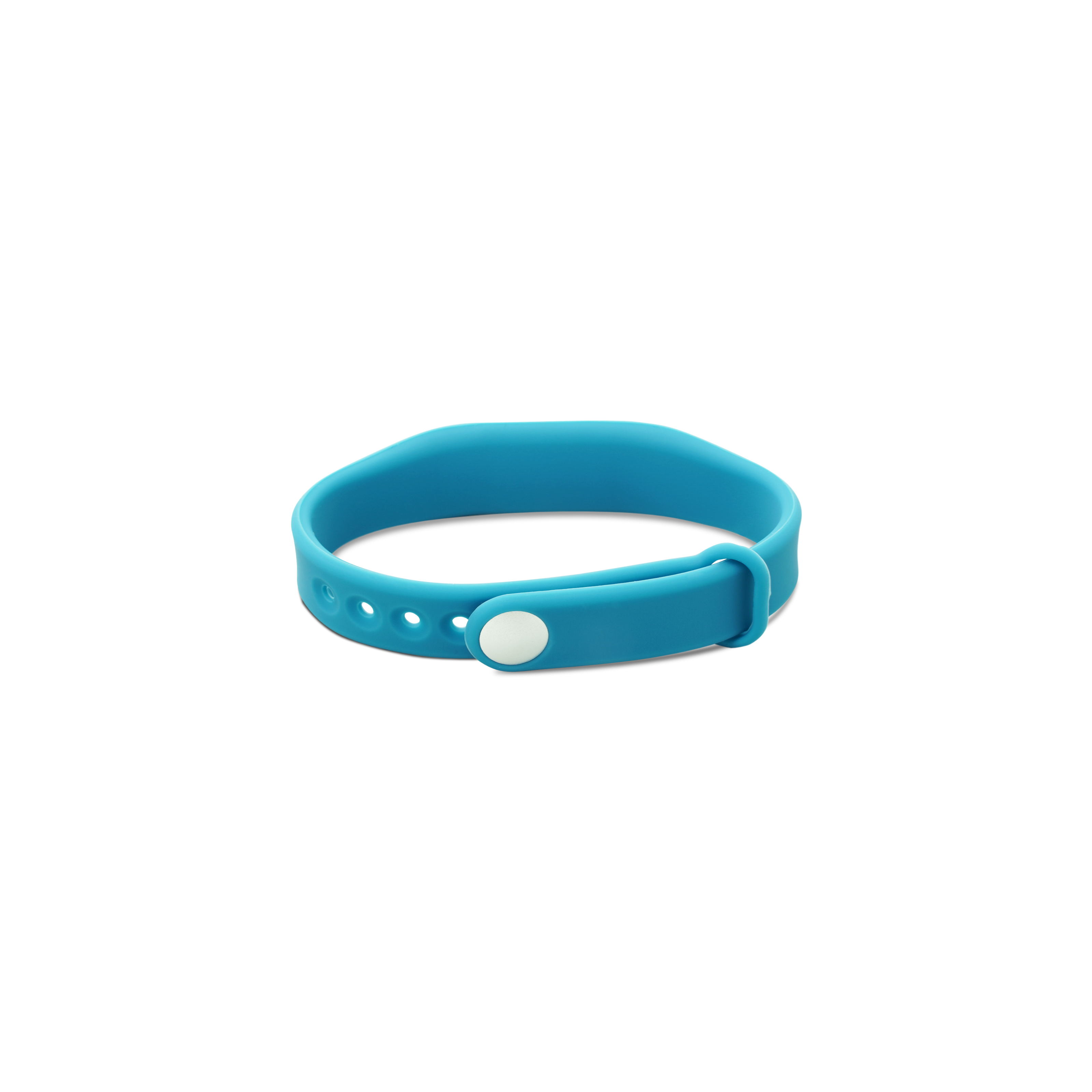 NFC Armband Silikon - 235 x 15 x 7 mm - NTAG216 - 924 Byte - blau