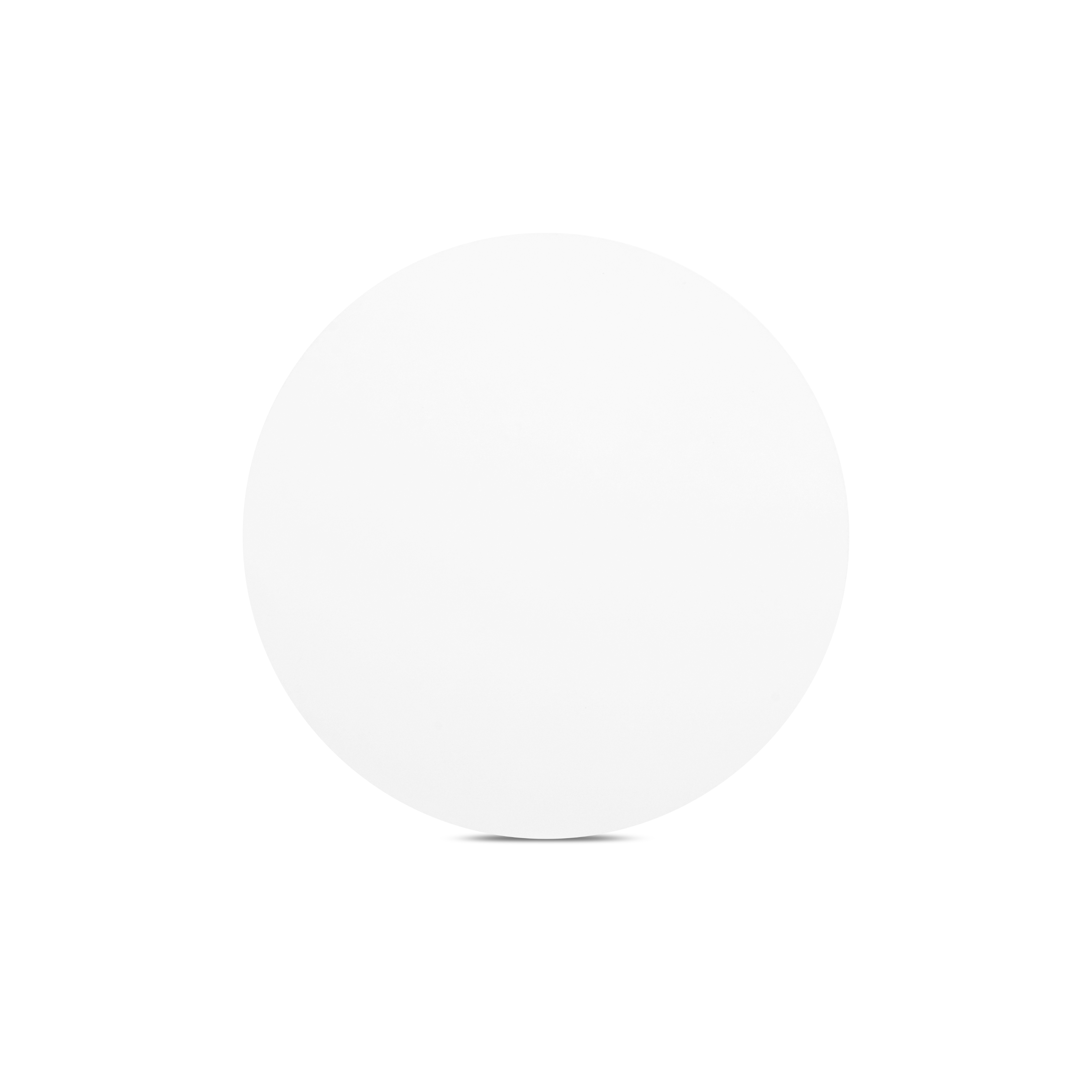 NFC plate PVC - 95 mm - NTAG213 - 180 byte - white matt | without print ...