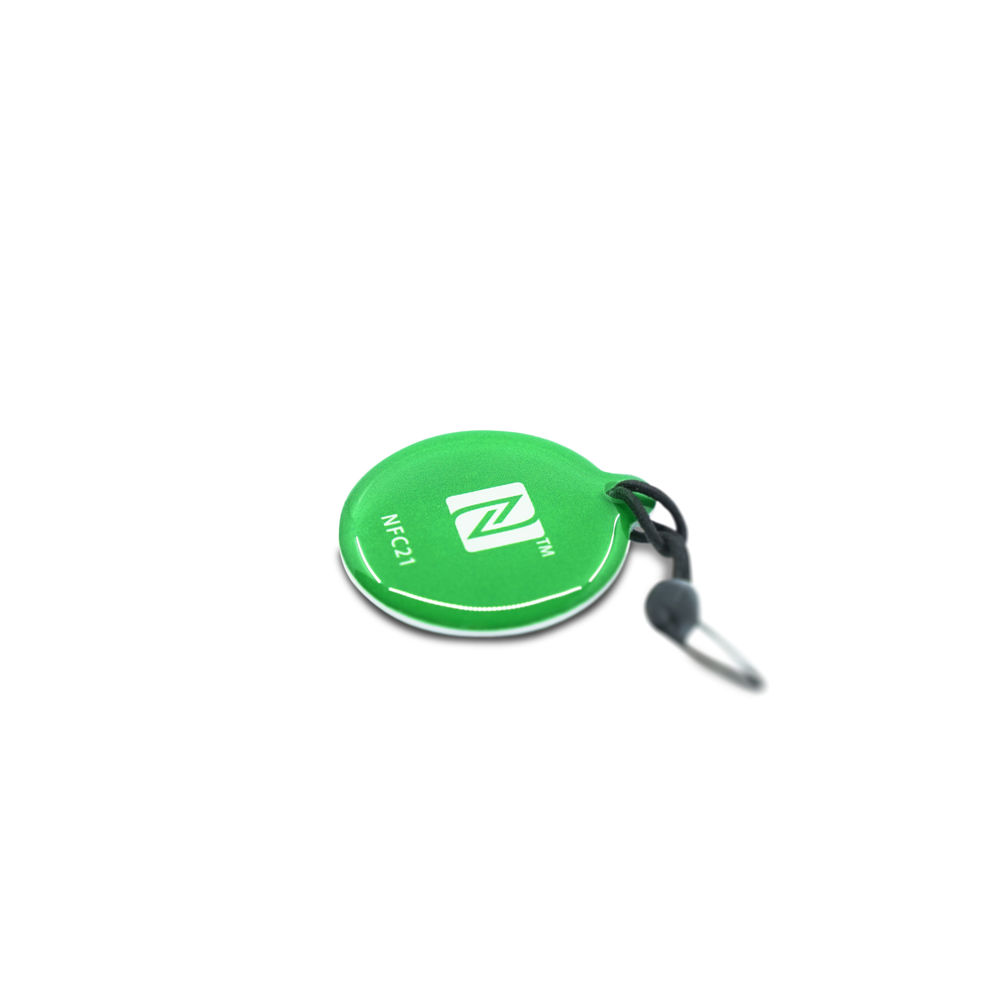 NFC Anhänger Epoxy - 30 mm - NTAG213 - 180 Byte - grün