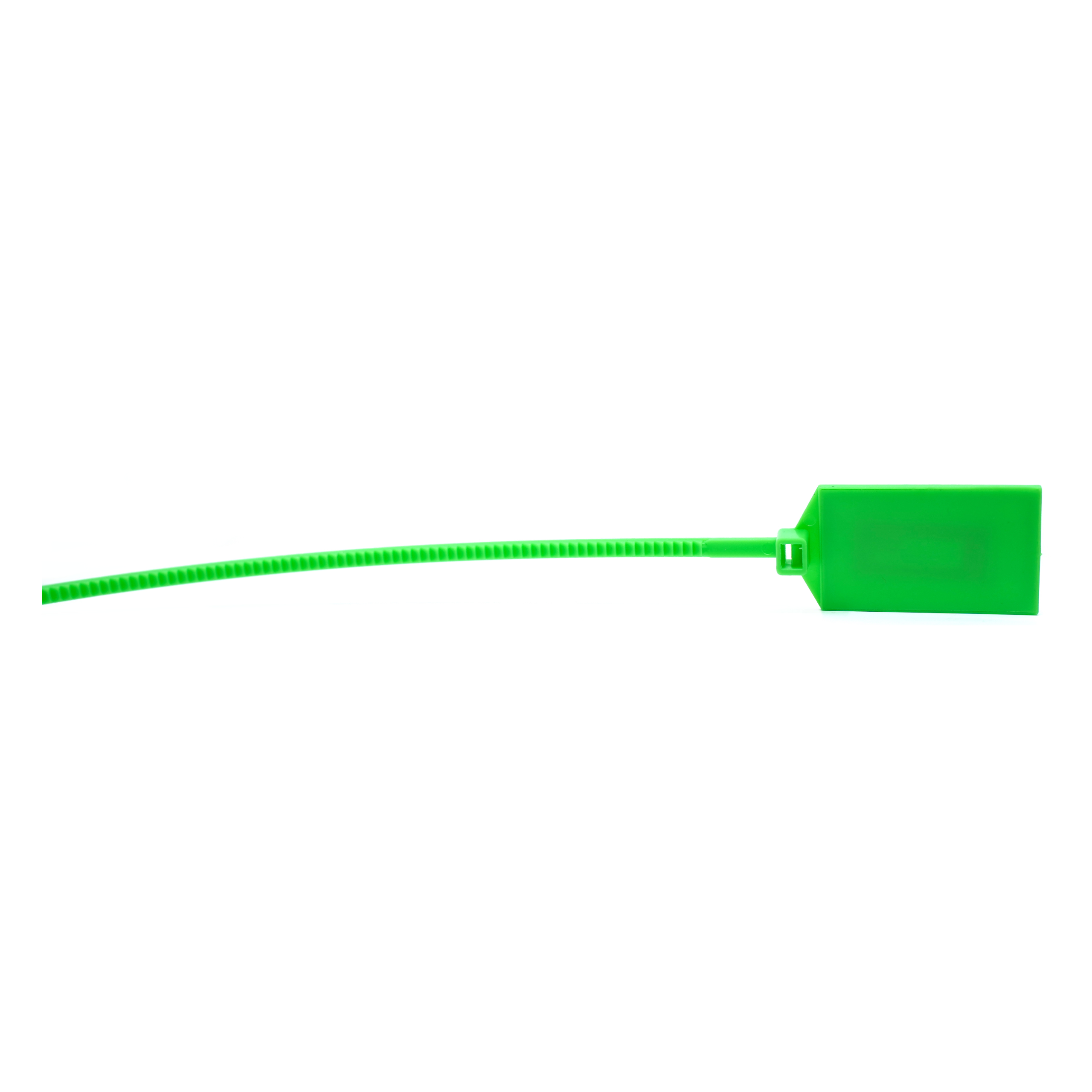 NFC cable tie PVC - loop length 240 x 2.3 mm - NTAG213 - 180 byte - green