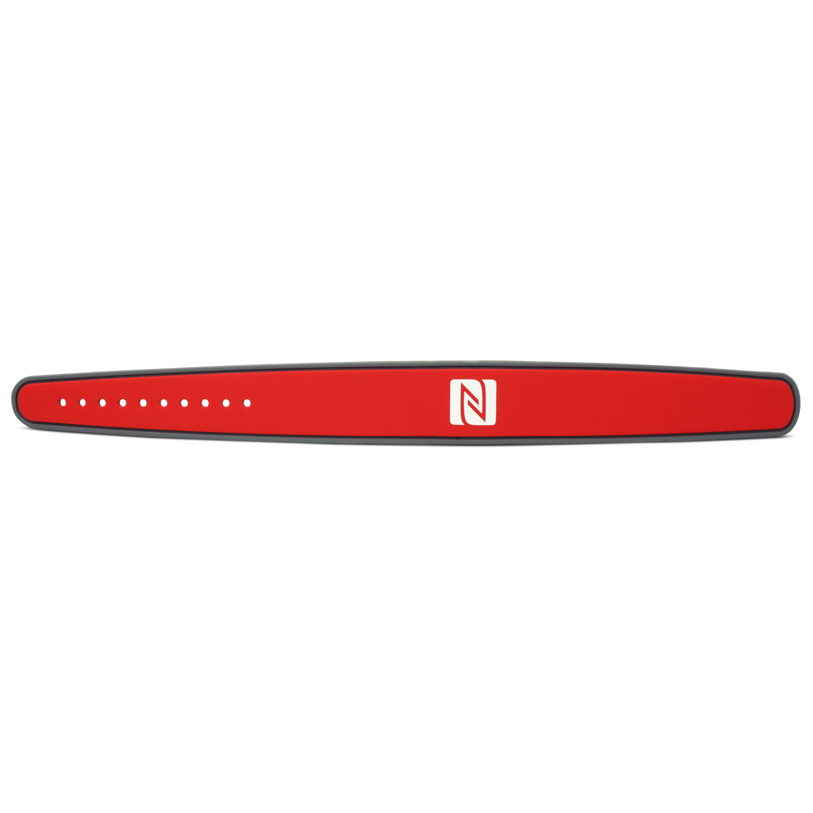 NFC Armband Silikon - 260 x 27 x 5 mm - NTAG216 - 924 Byte - rot