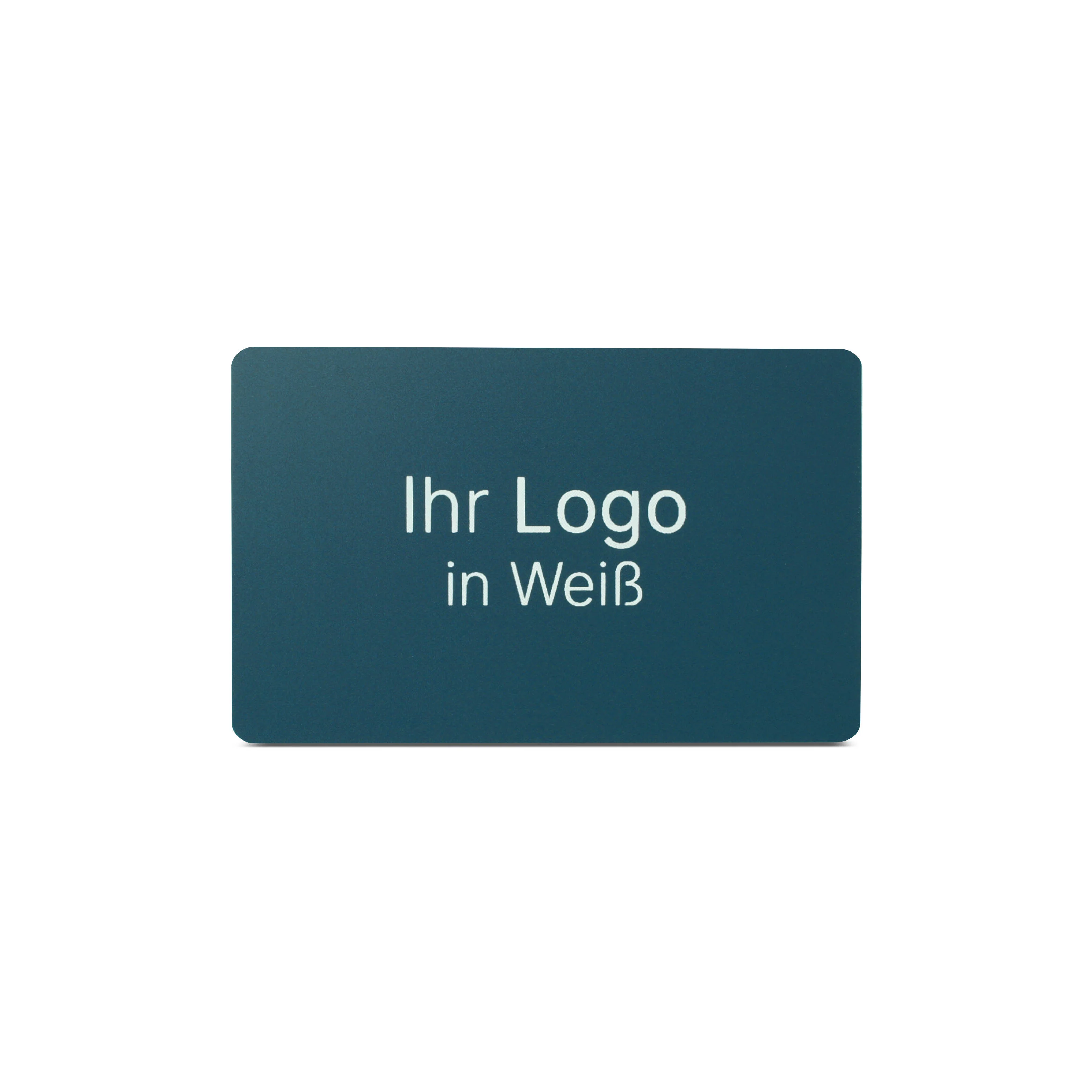 NFC Karte PVC - 85,6 x 54 mm - NTAG213 - 180 Byte - dunkelblau matt