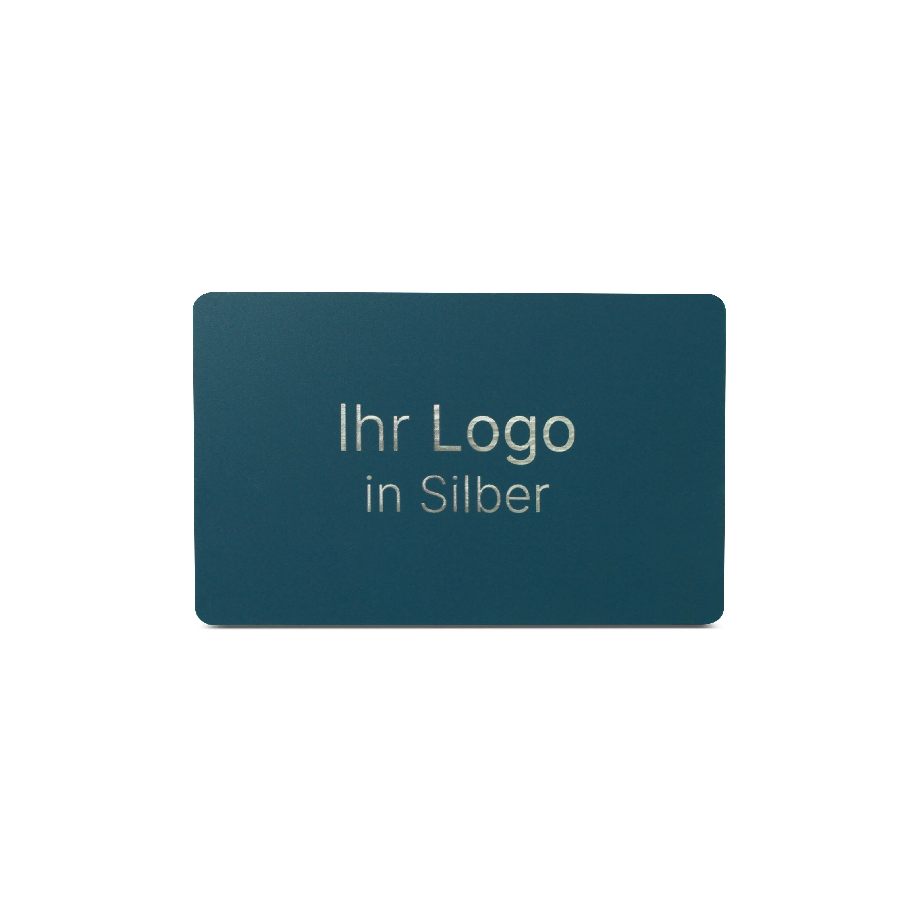 NFC Karte PVC - 85,6 x 54 mm - NTAG213 - 180 Byte - dunkelblau matt