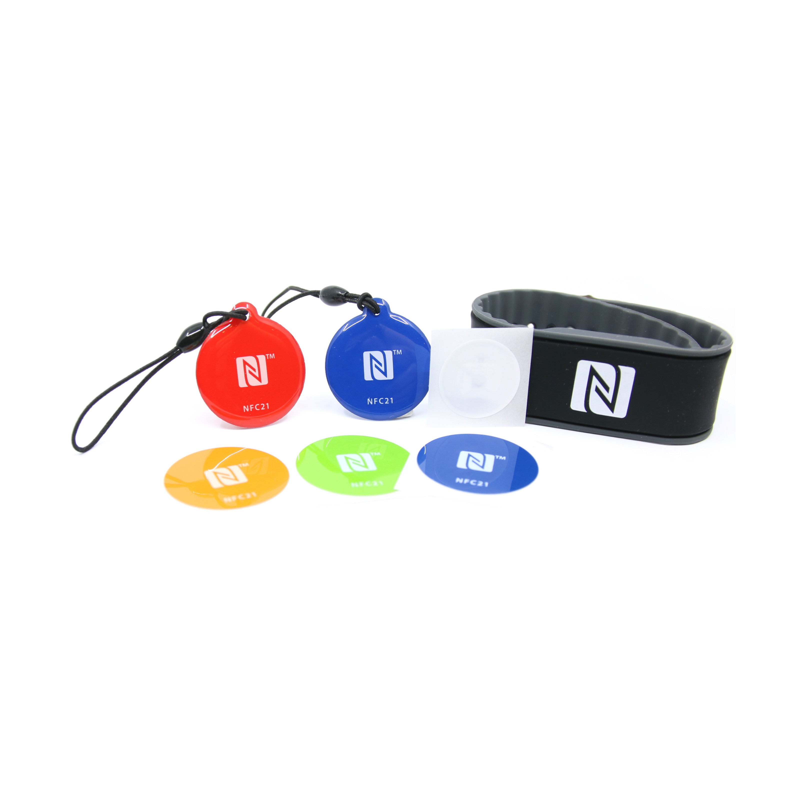 NFC Starter Kit iOS Kurzbefehle - 7 Stück - vorcodierte Tags - ab iPhone 7
