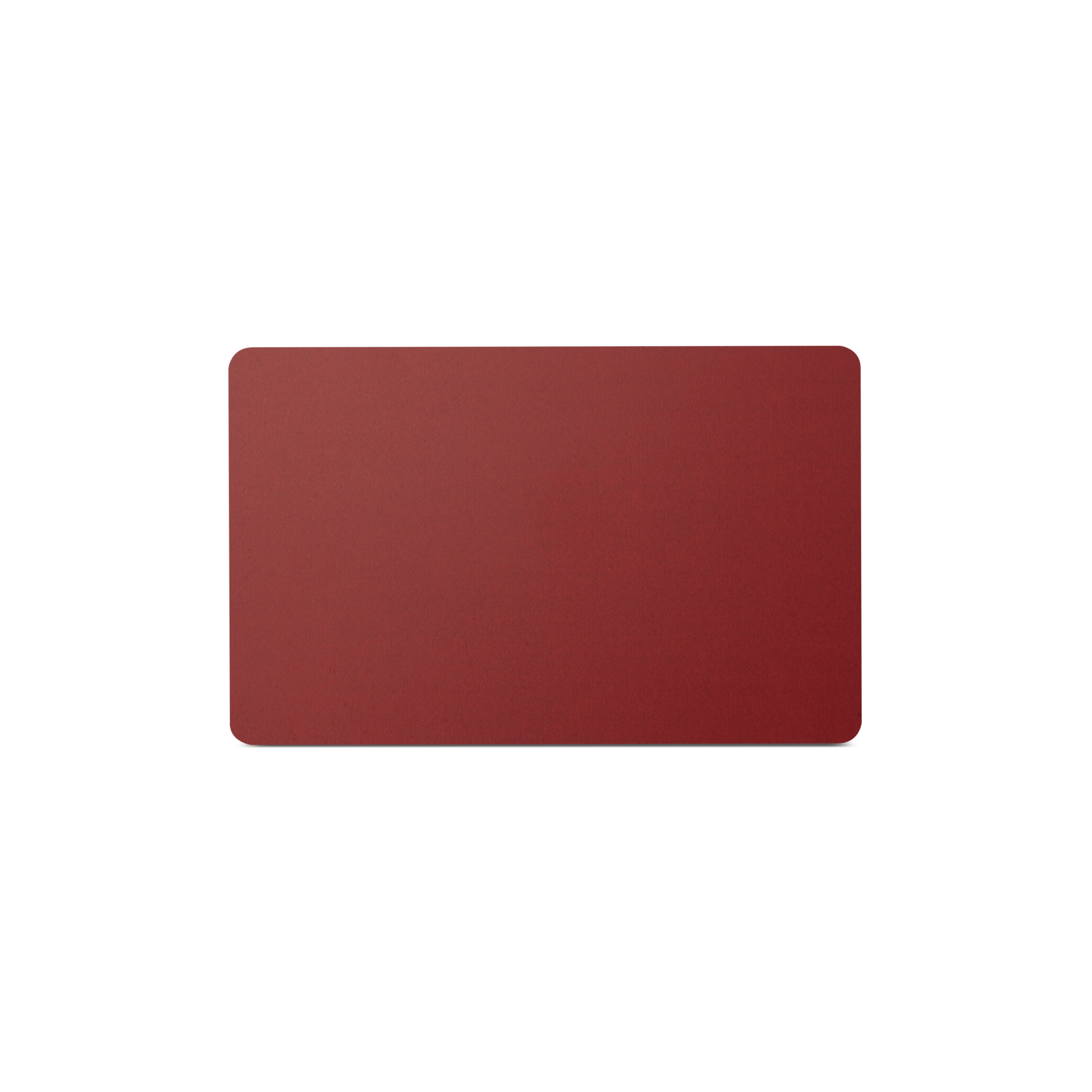 NFC Karte PVC - 85,6 x 54 mm - NTAG213 - 180 Byte - rot matt - bedruckt