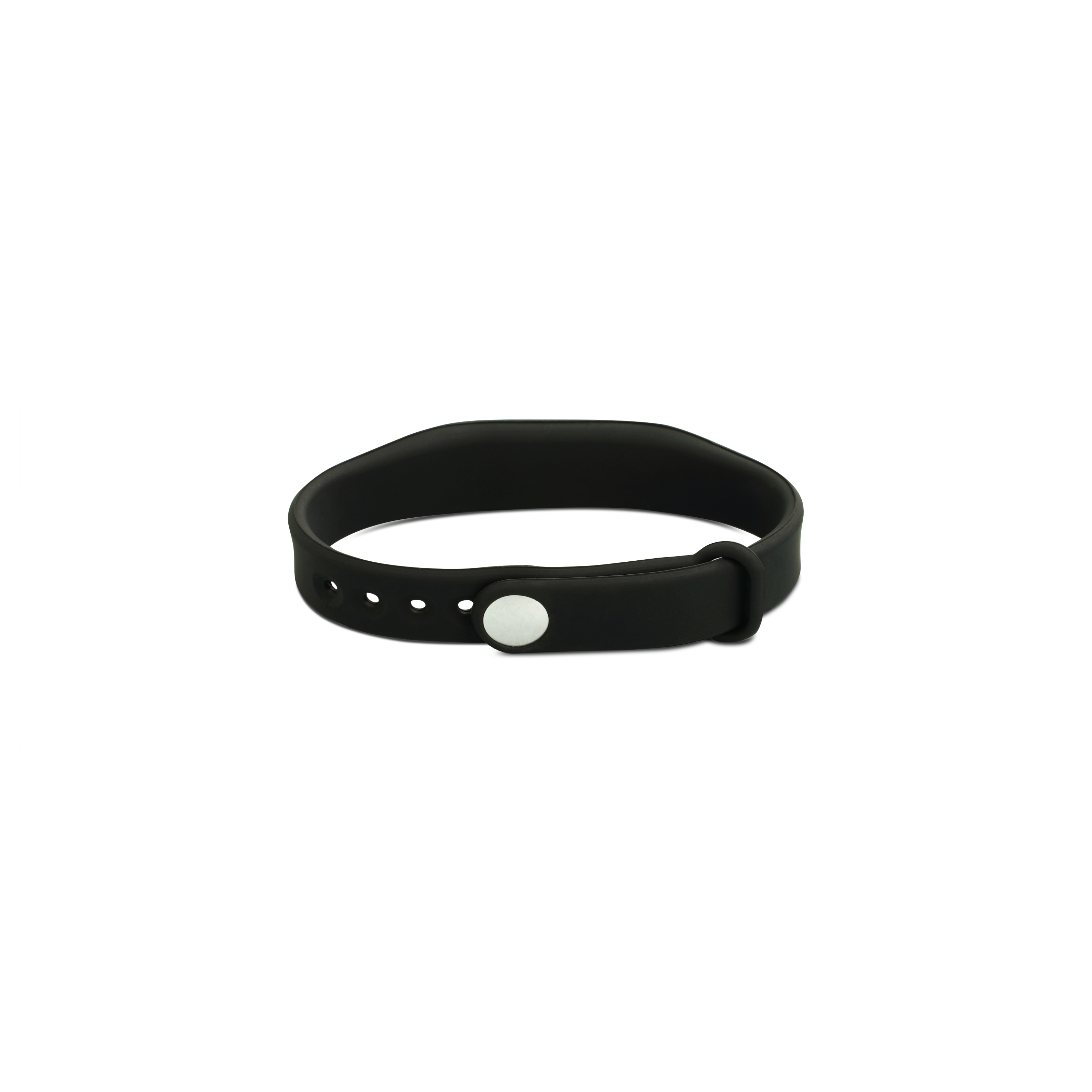 RFID Armband Silikon - 235 mm x 15 mm - EM4200 - schwarz - für Schließanlagen
