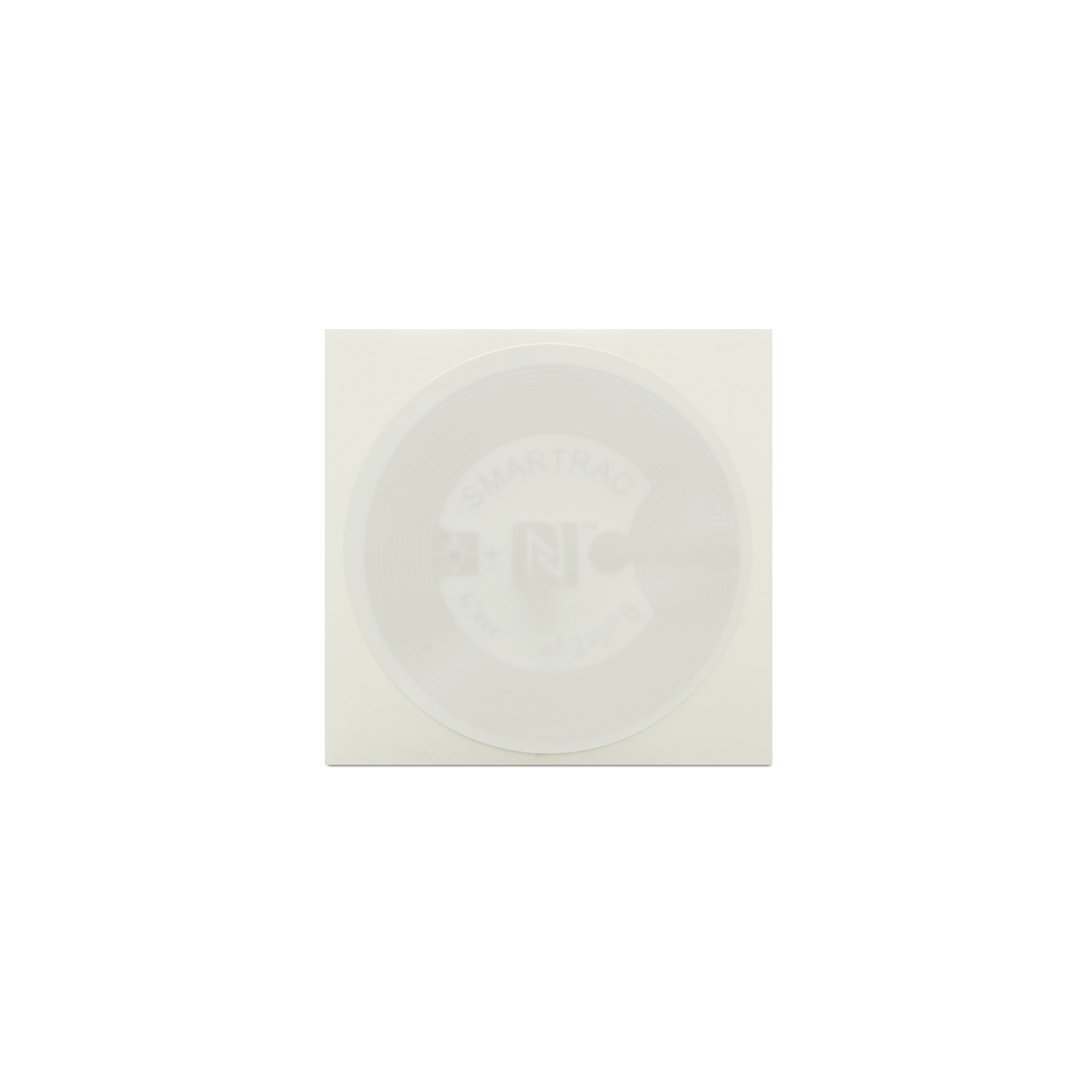 NFC Sticker BullsEye - On-Metal - 38 mm - NTAG213 - 180 Byte - white