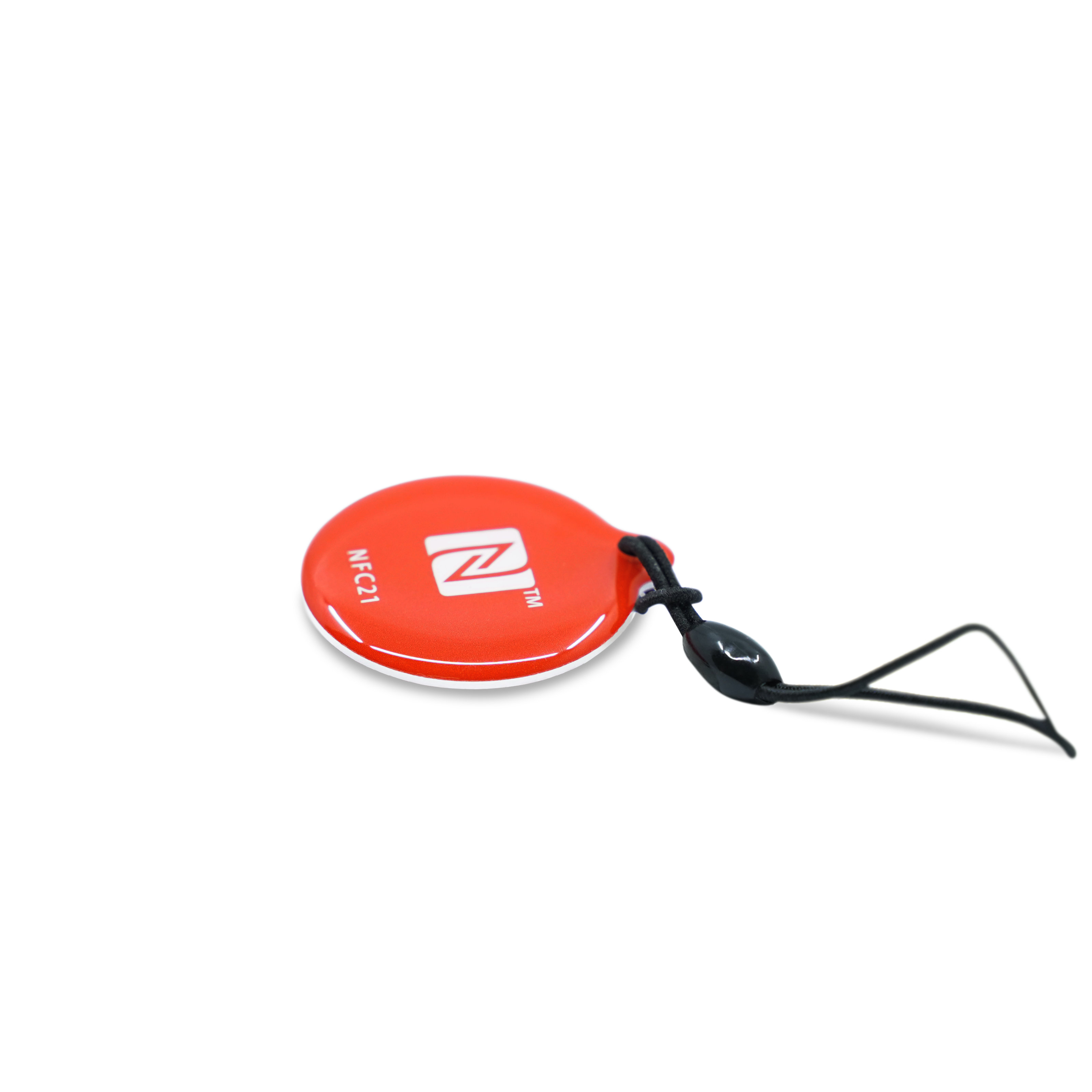 NFC Anhänger Epoxy - 30 mm - NTAG213 - 180 Byte - rot