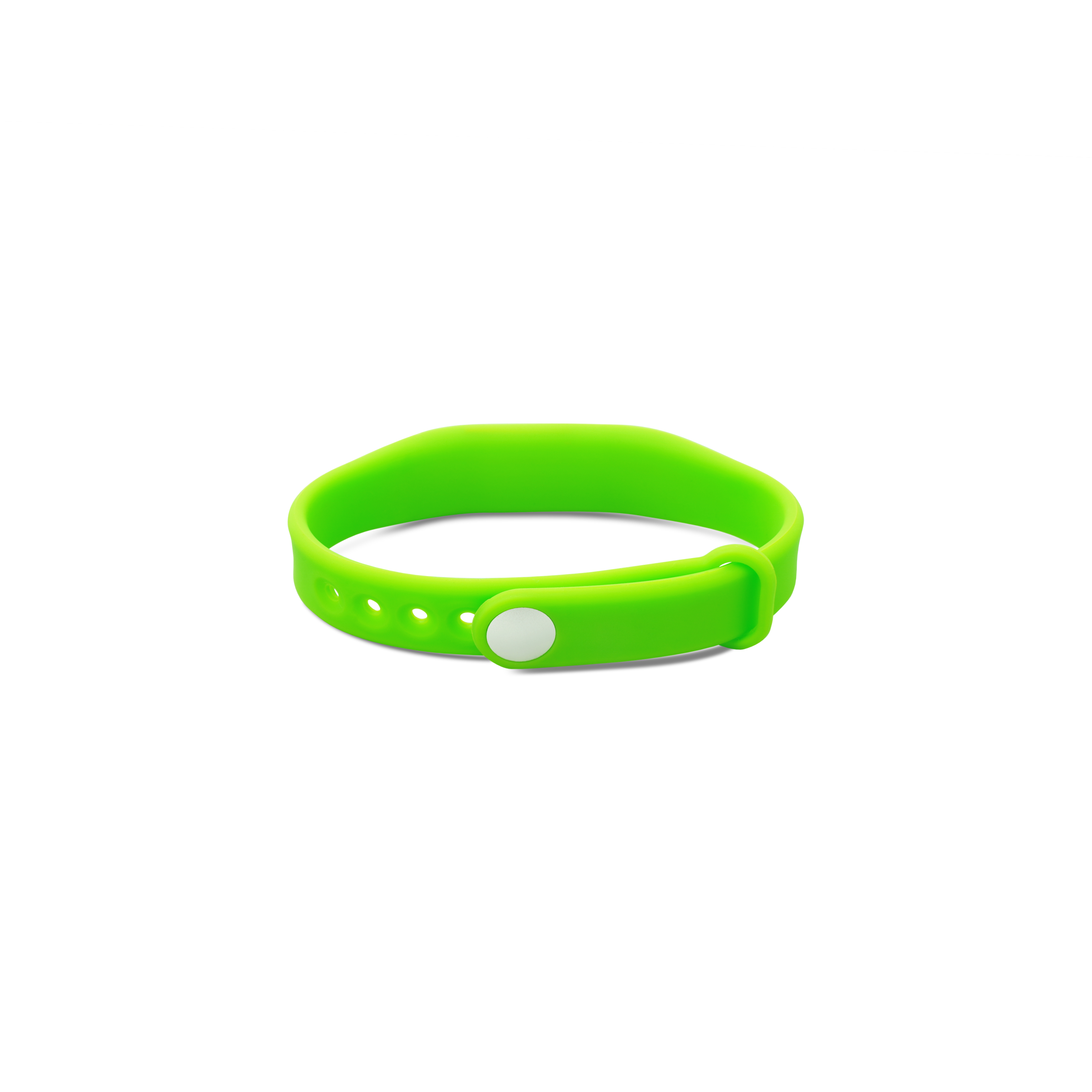 NFC Armband Silikon - 235 x 15 x 7 mm - NTAG216 - 924 Byte - grün