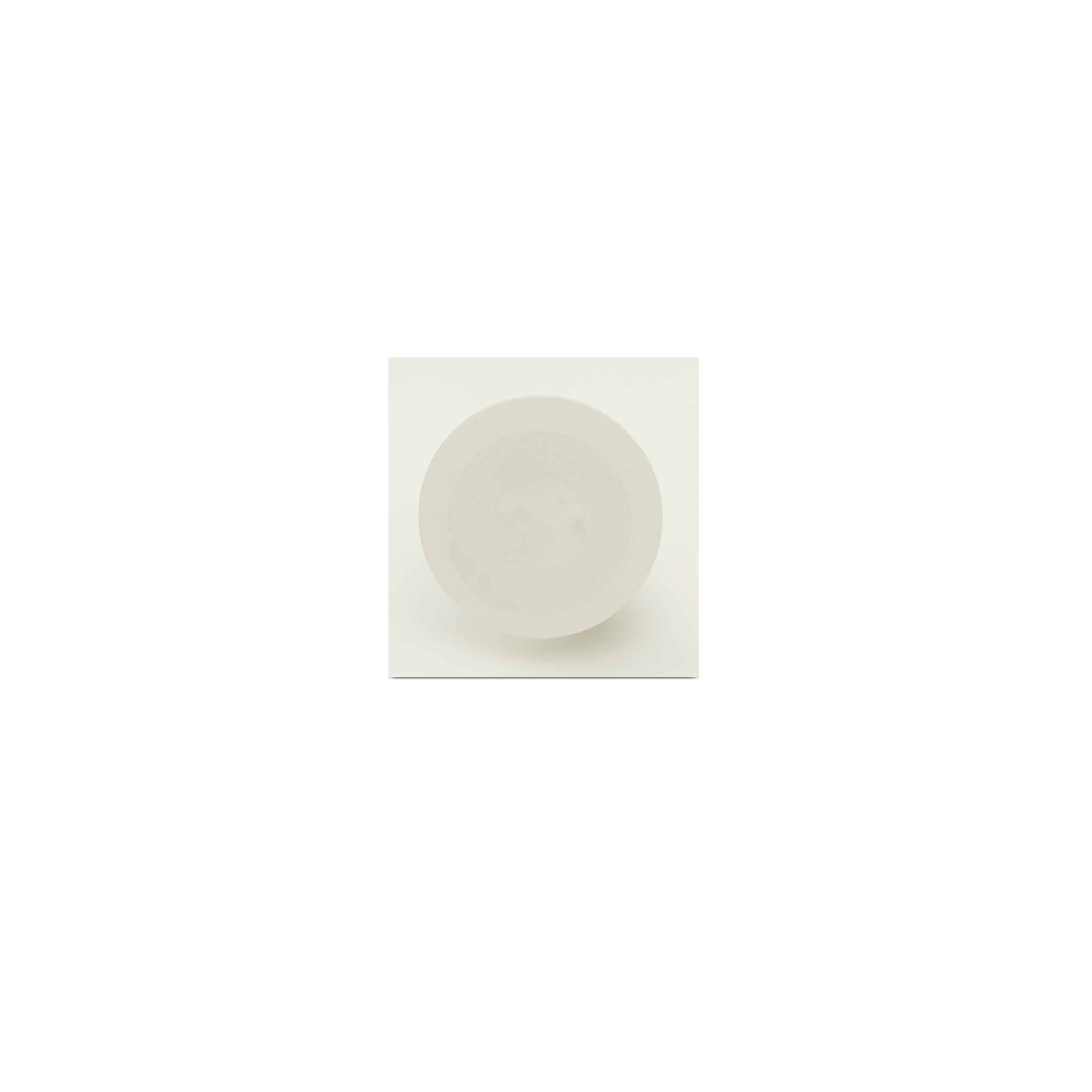 NFC security sticker PET - 18 mm - NTAG213 - 180 Byte - white