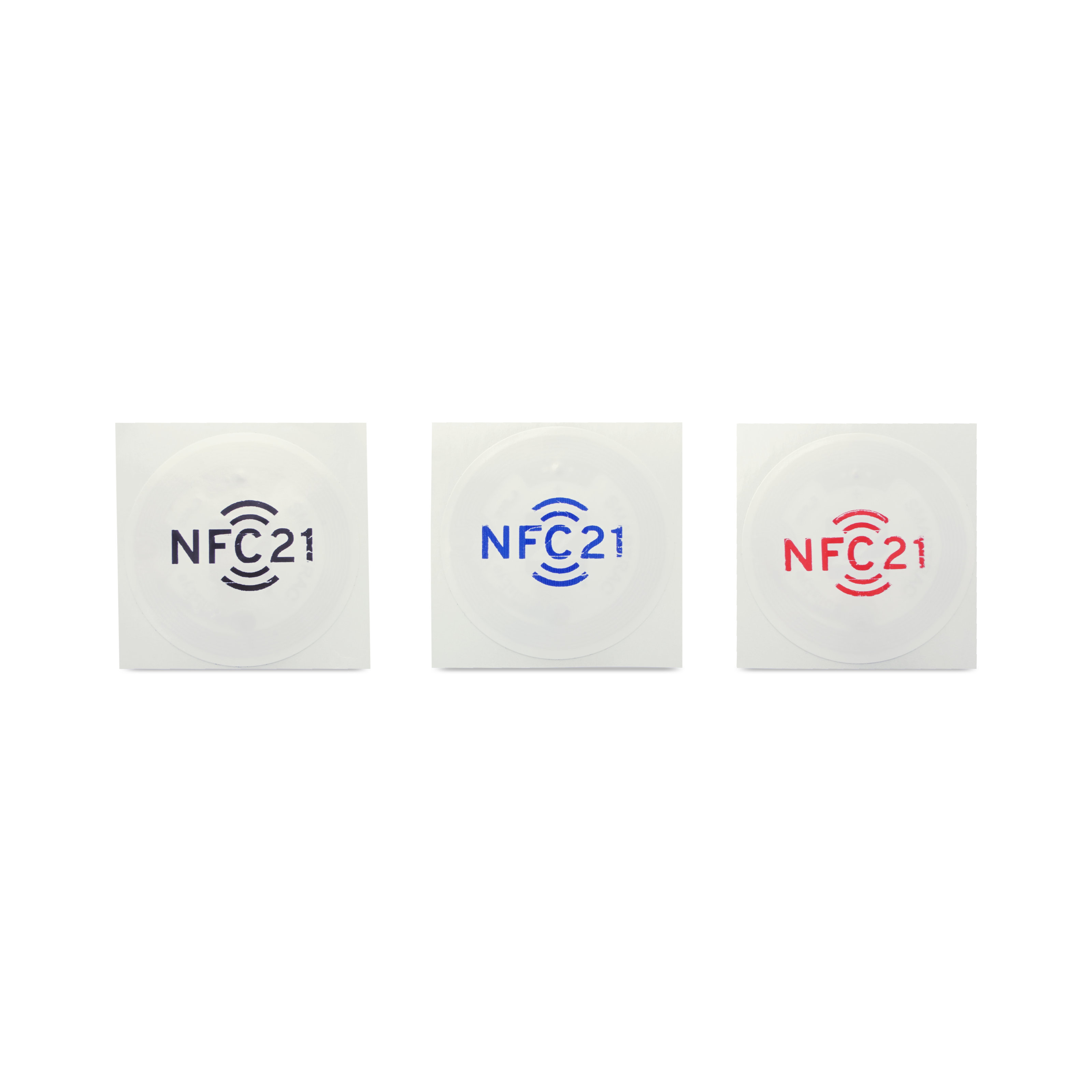 NFC Sticker PET - 38 mm - NTAG 213 - 180 Byte - weiß