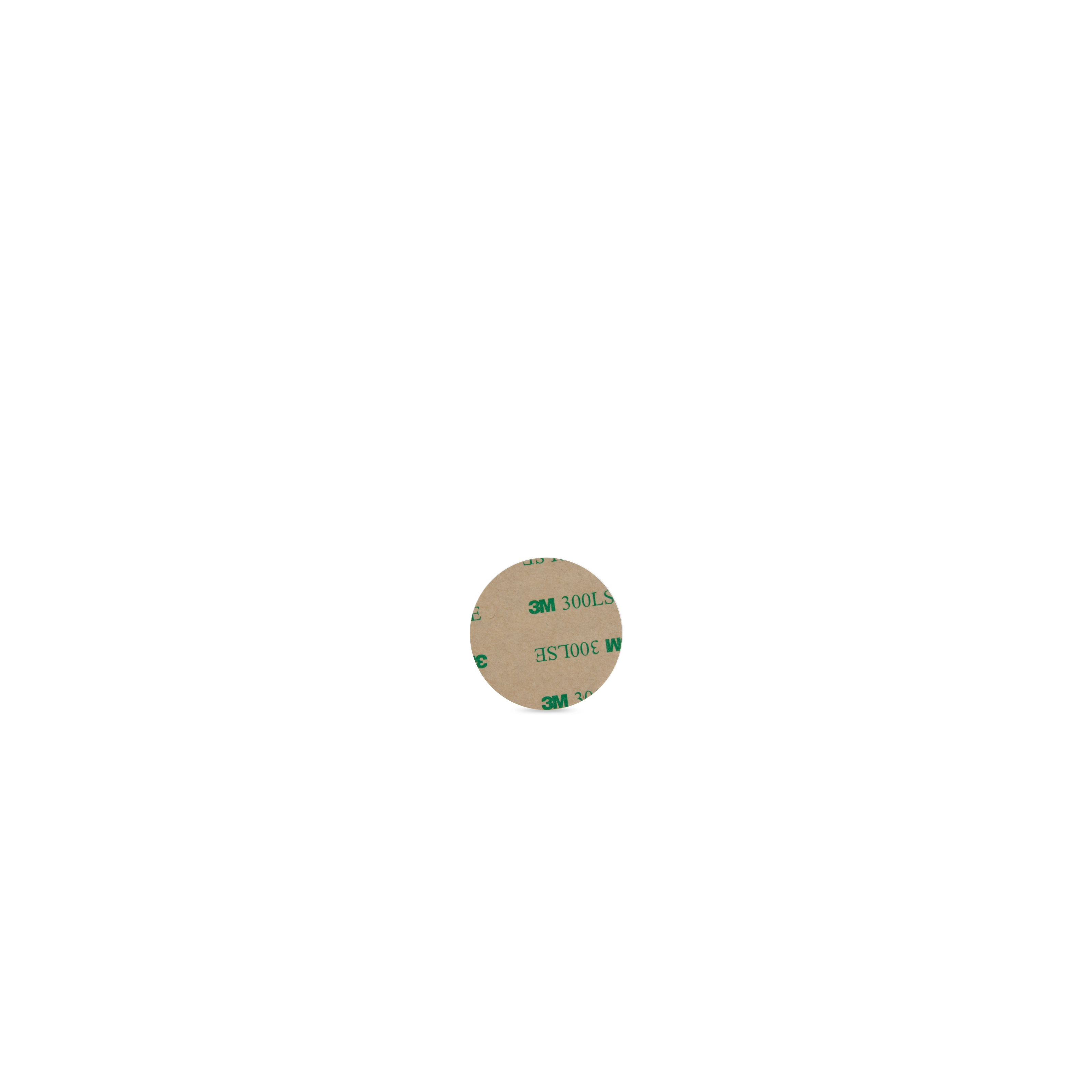 Auf der Rückseite des wasserfesten runden SenseTap Stickers befindet sich eine extra starke Klebeschicht. Dieser Sticker hat einen 15 mm Durchmesser. 