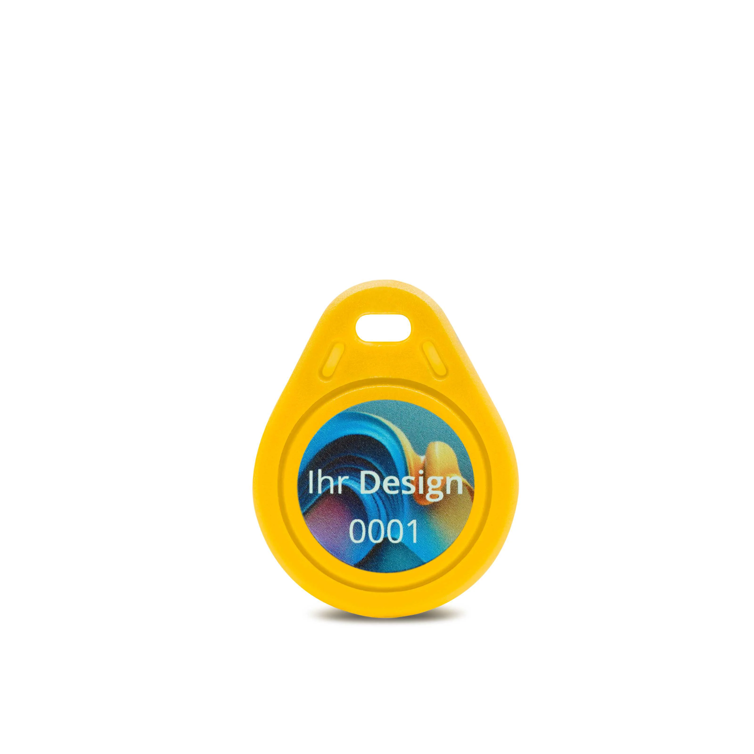 1024 Tag NFC tag ABS - 40 x 32 mm - MIFARE Classic EV1 1k - 1024 byte - yellow ...